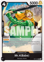 Mr.4(Babe) - One Piece Card Game - MoxLand