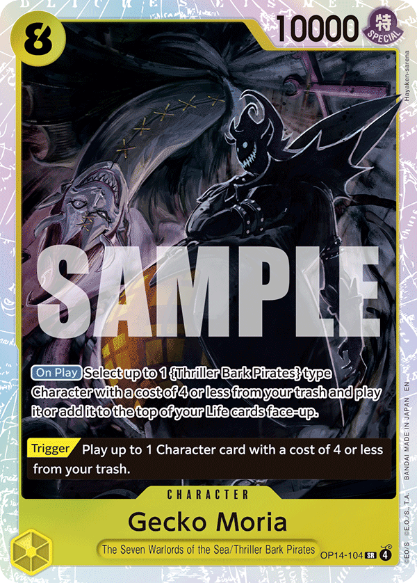 Gecko Moria - One Piece Card Game - MoxLand