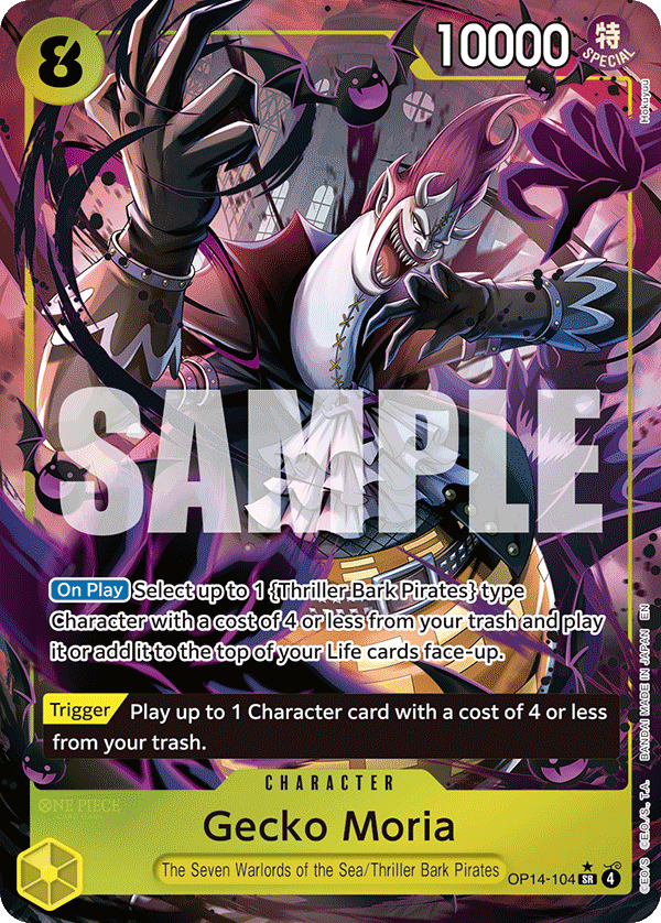Gecko Moria - One Piece Card Game - MoxLand