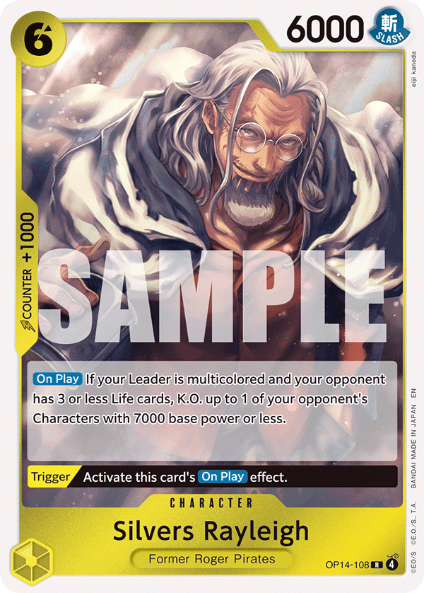 Silvers Rayleigh - One Piece Card Game - MoxLand