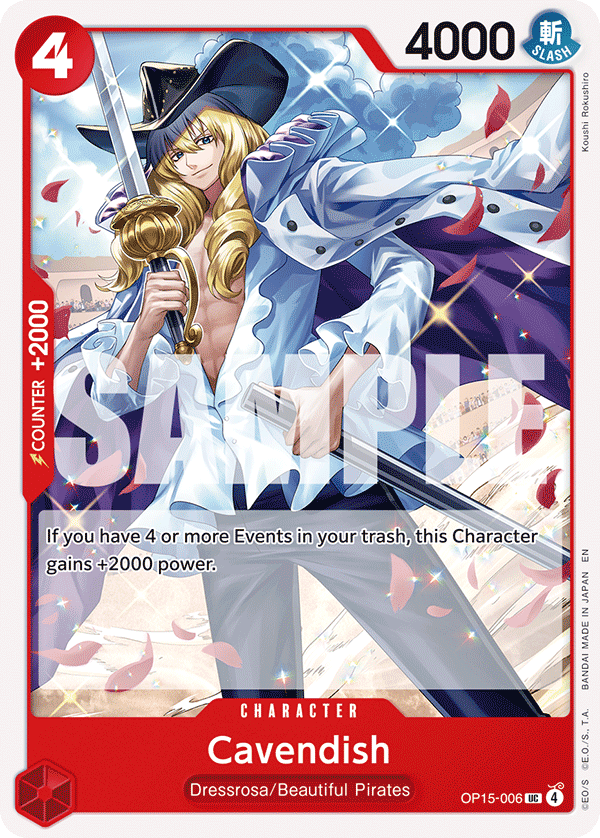 Cavendish - One Piece Card Game - MoxLand