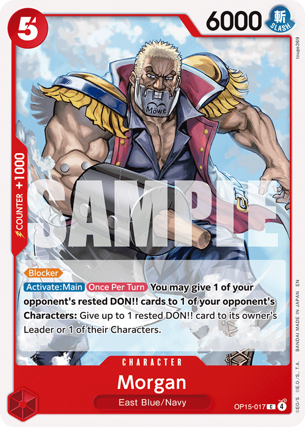 Morgan - One Piece Card Game - MoxLand
