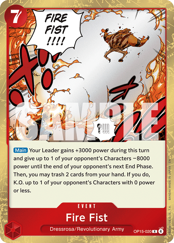 Fire Fist - One Piece Card Game - MoxLand