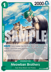 Meowban Brothers - One Piece Card Game - MoxLand