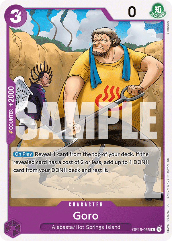 Goro - One Piece Card Game - MoxLand