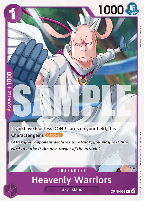 Heavenly Warriors - One Piece Card Game - MoxLand