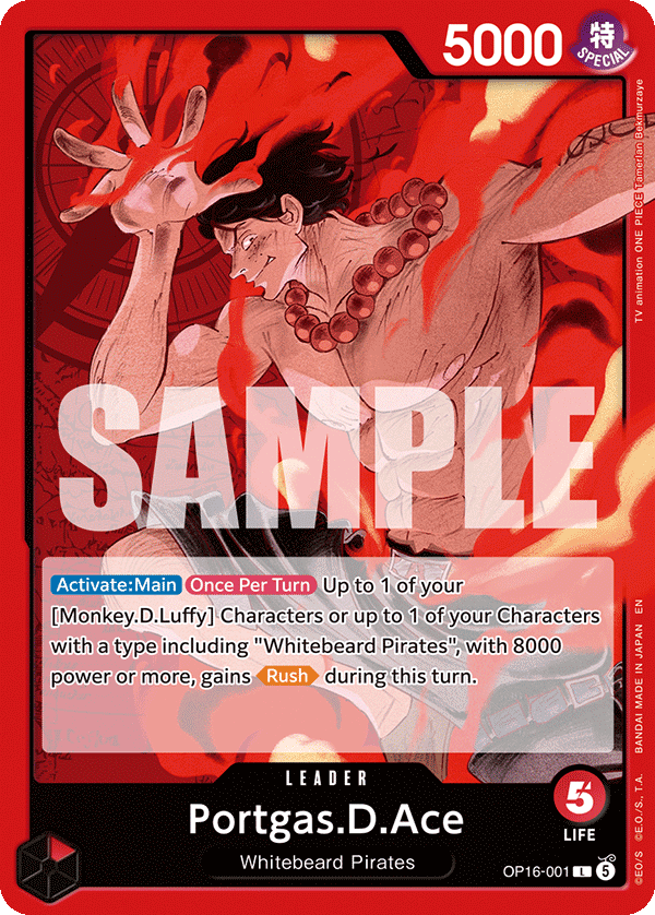 Portgas.D.Ace - One Piece Card Game - MoxLand