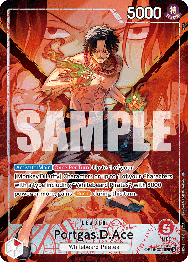 Portgas.D.Ace - One Piece Card Game - MoxLand