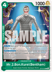 Mr.2.Bon.Kurei(Bentham) - One Piece Card Game - MoxLand