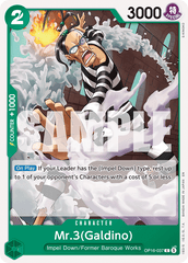Mr.3(Galdino) - One Piece Card Game - MoxLand