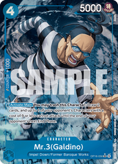 Mr.3(Galdino) - One Piece Card Game - MoxLand