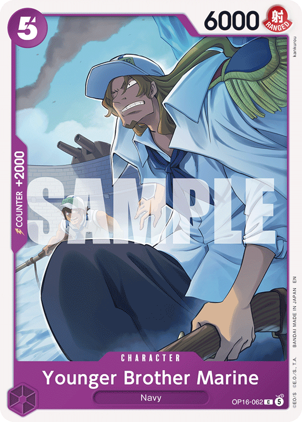 Younger Brother Marine - One Piece Card Game - MoxLand