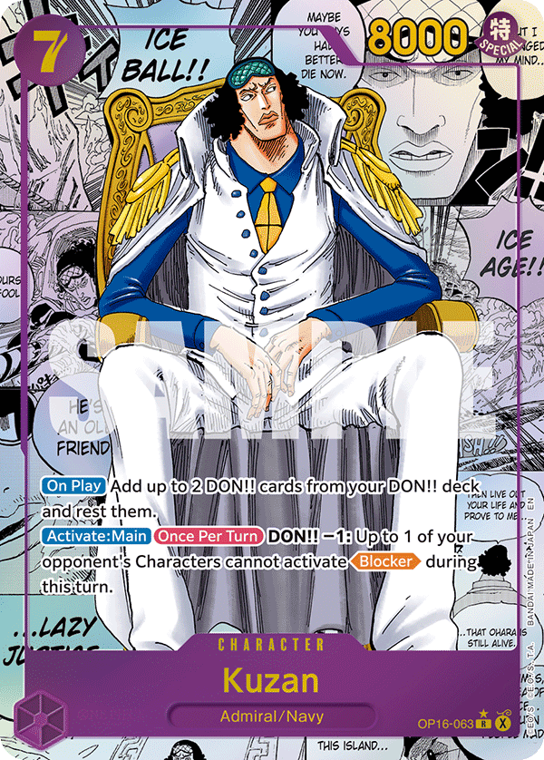 Kuzan - One Piece Card Game - MoxLand