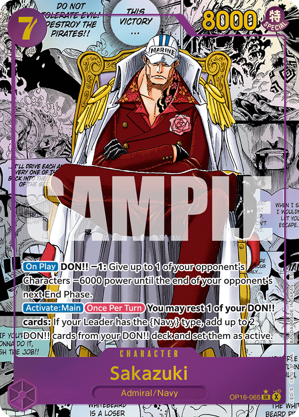 Sakazuki - One Piece Card Game - MoxLand