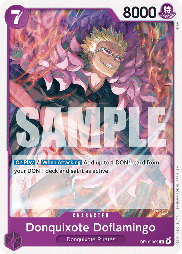 Donquixote Doflamingo - One Piece Card Game - MoxLand