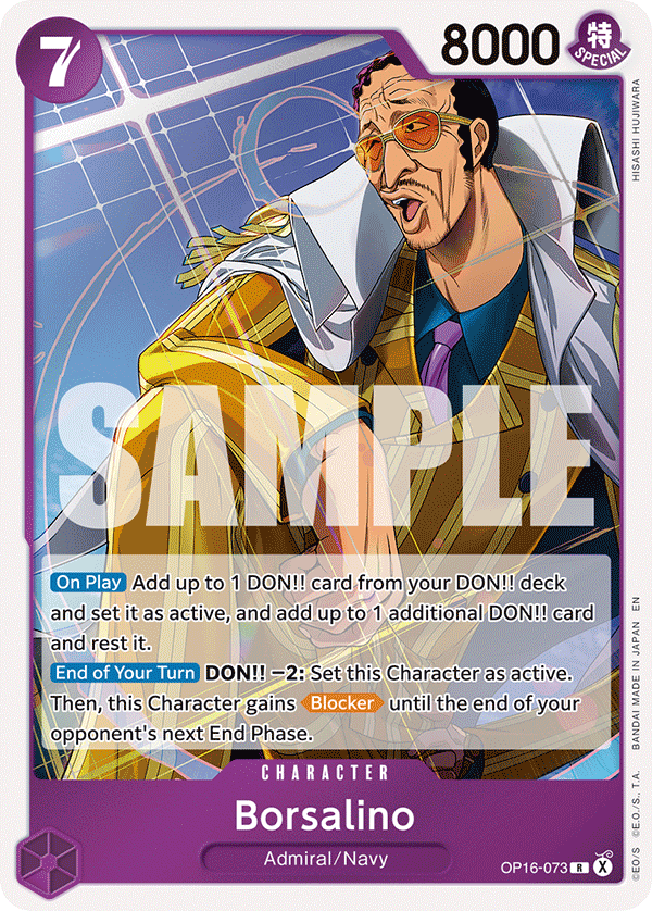 Borsalino - One Piece Card Game - MoxLand