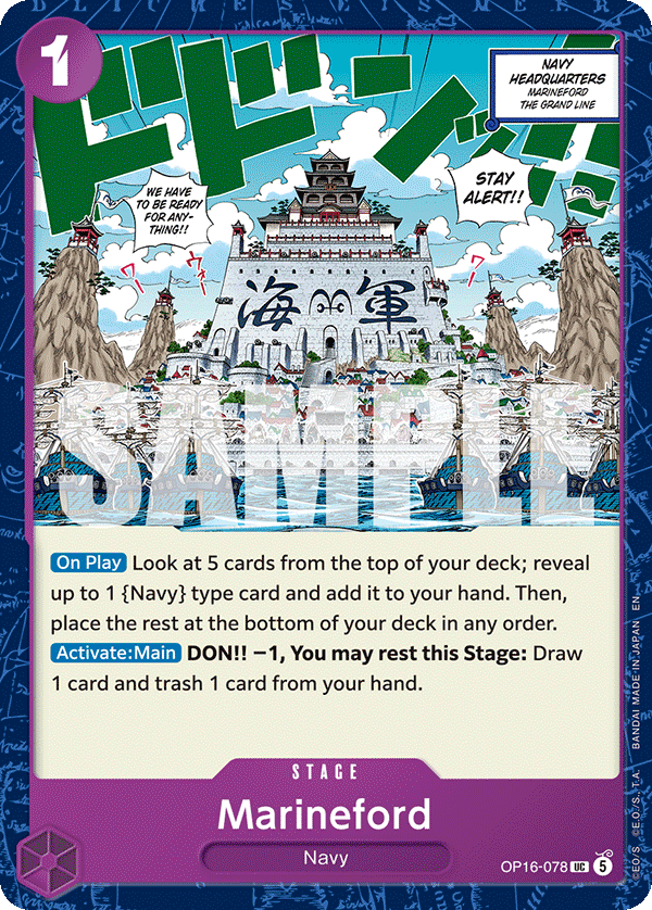 Marineford - One Piece Card Game - MoxLand