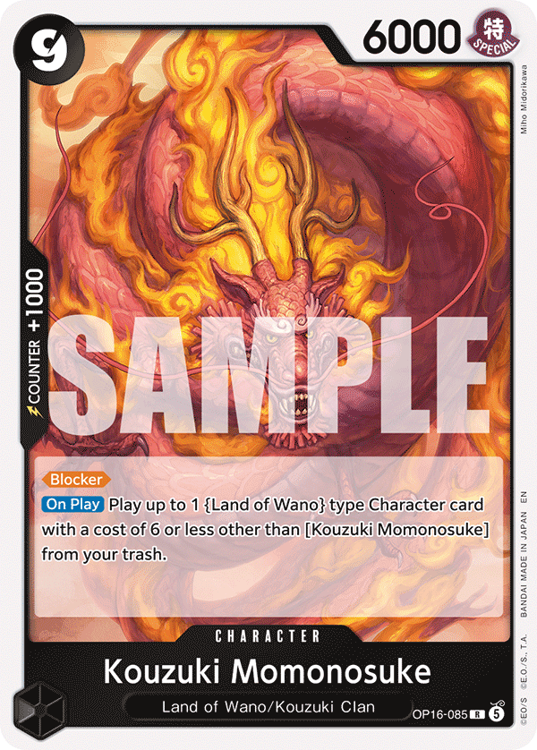 Kouzuki Momonosuke - One Piece Card Game - MoxLand
