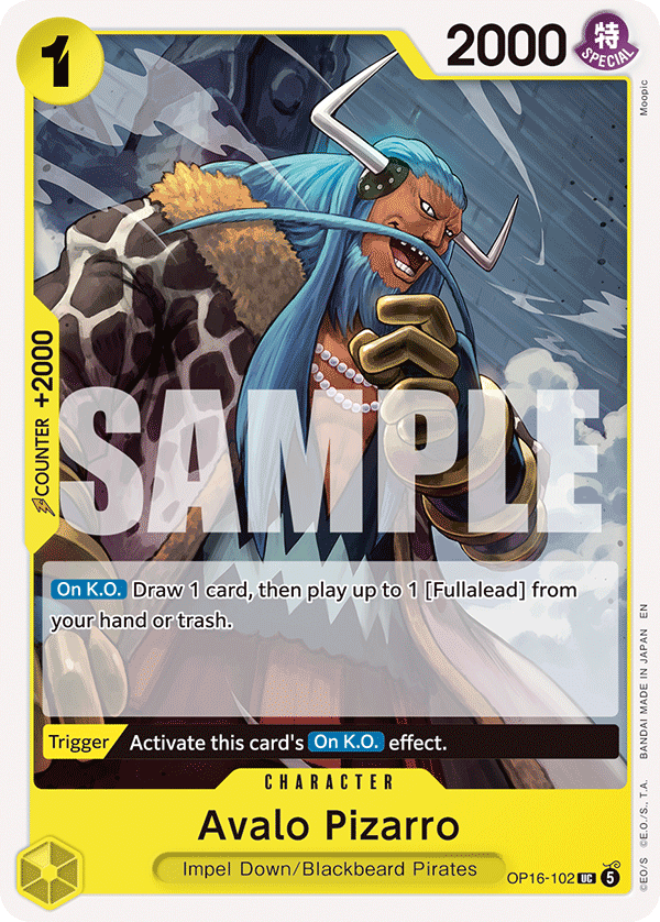 Avalo Pizarro - One Piece Card Game - MoxLand
