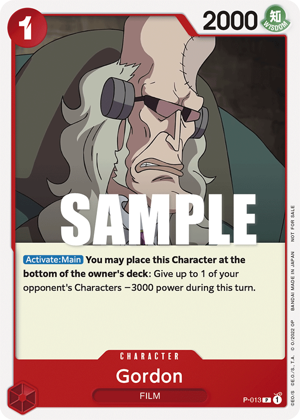 Gordon - One Piece Card Game - MoxLand