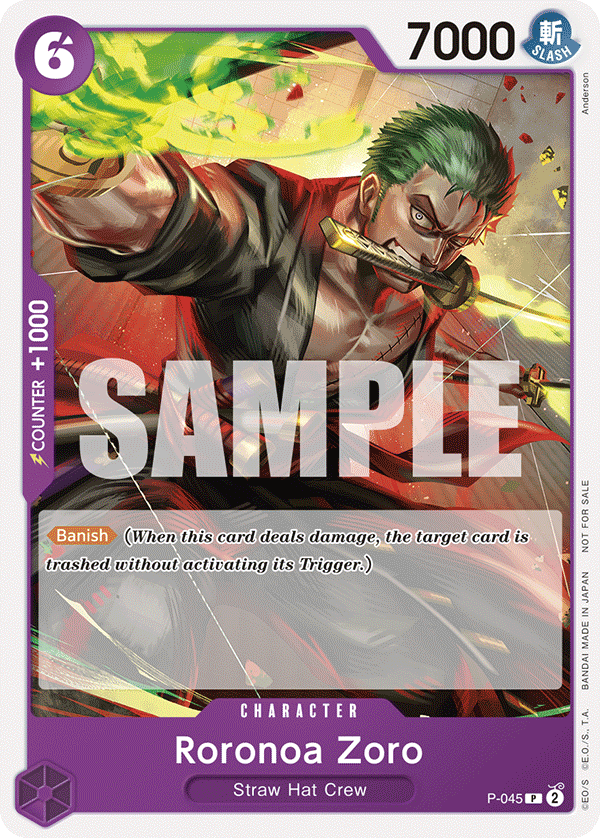Roronoa Zoro - One Piece Card Game - MoxLand