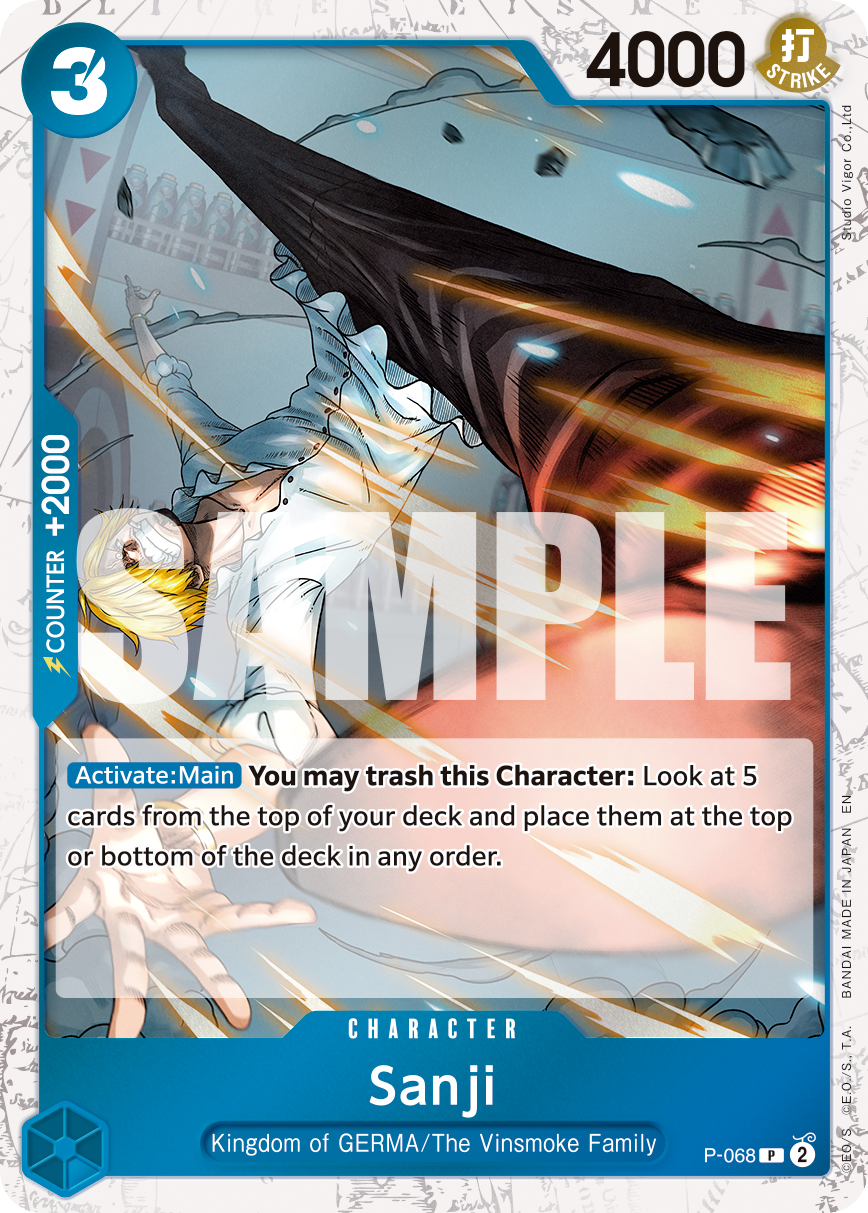 Sanji - One Piece Card Game - MoxLand
