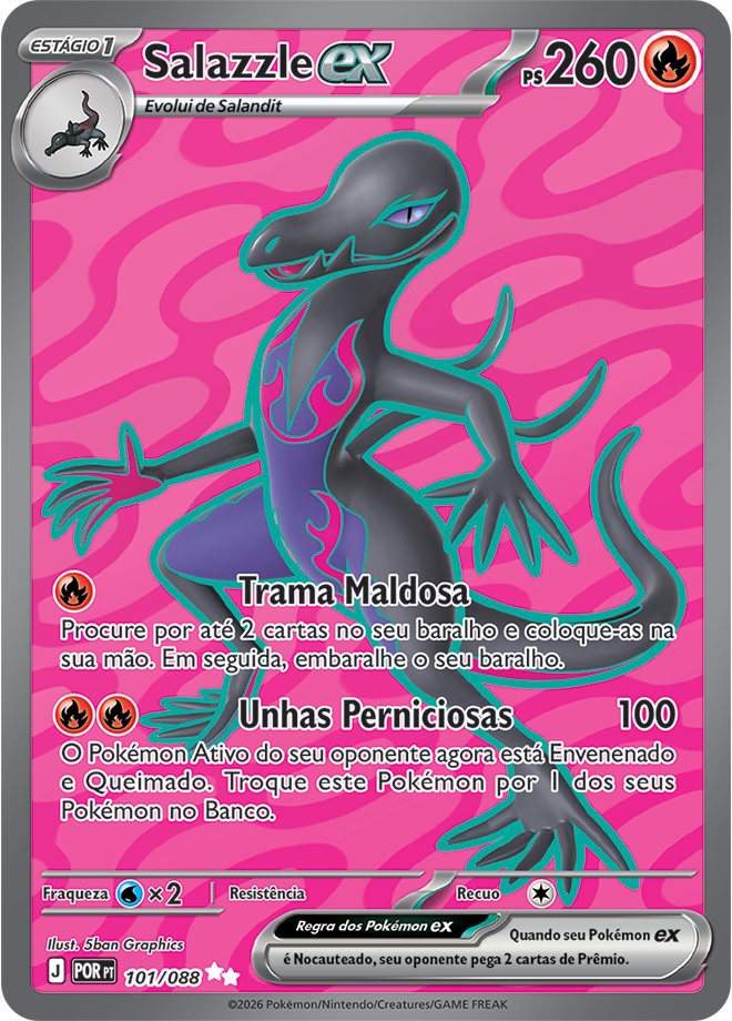 Salazzle ex - Pokémon TCG - MoxLand