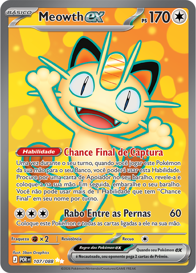 Meowth ex - Pokémon TCG - MoxLand
