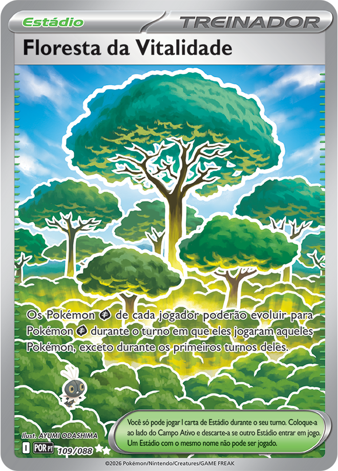 Floresta da Vitalidade - Pokémon TCG - MoxLand