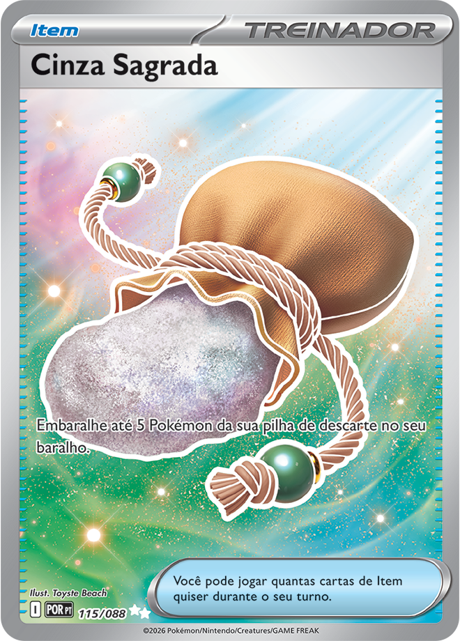 Cinza Sagrada / Sacred Ash - Pokémon TCG - MoxLand