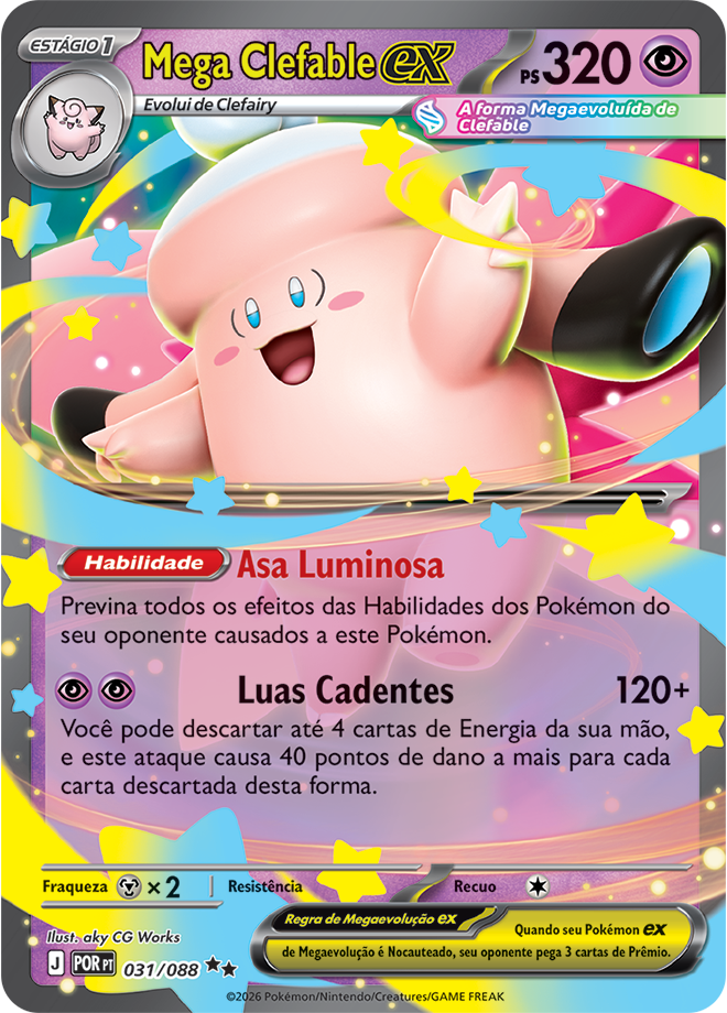Mega Clefable ex - Pokémon TCG - MoxLand