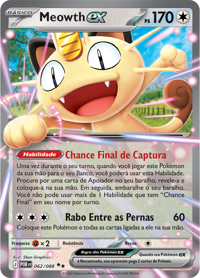 Meowth ex - Pokémon TCG - MoxLand