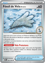 Fóssil de Vela Arcaico - Pokémon TCG - MoxLand