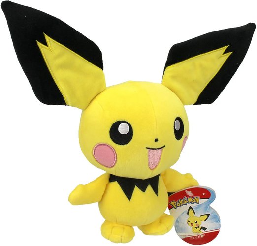 Pelúcia - Pokémon Pichu 20cm - Sunny - MoxLand