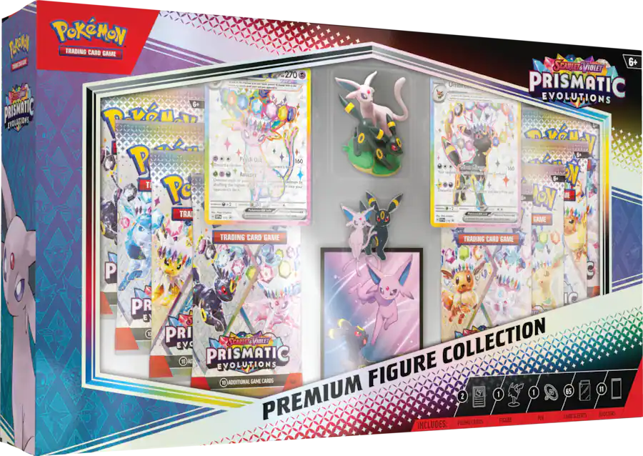 Prismatic Evolutions Premium Figure Collection Box - Pokémon TCG - MoxLand