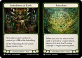 Embodiment of Earth // Embodiment of Lightning // Runechant - Flesh and Blood TCG - MoxLand