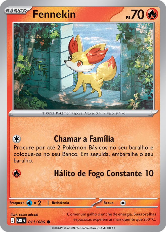 Fennekin - Pokémon TCG - MoxLand