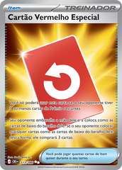 Cartão Vermelho Especial - Pokémon TCG - MoxLand