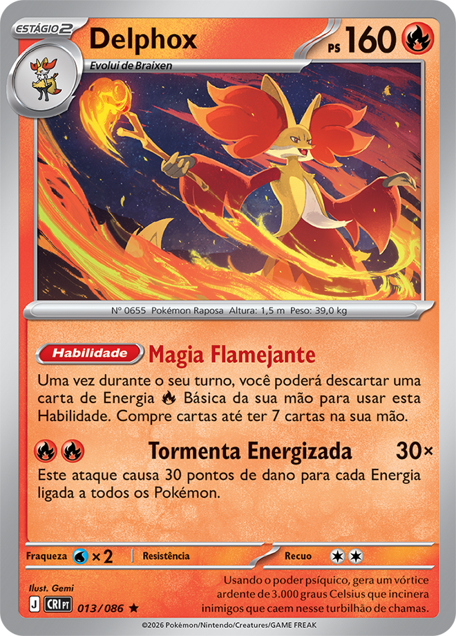 Delphox - Pokémon TCG - MoxLand