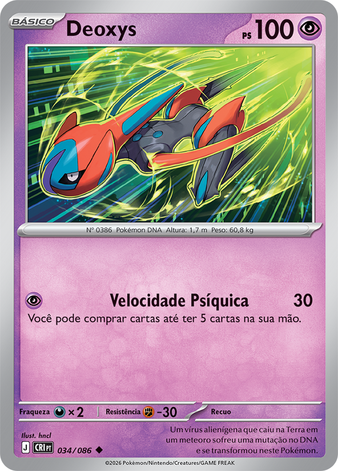Deoxys - Pokémon TCG - MoxLand