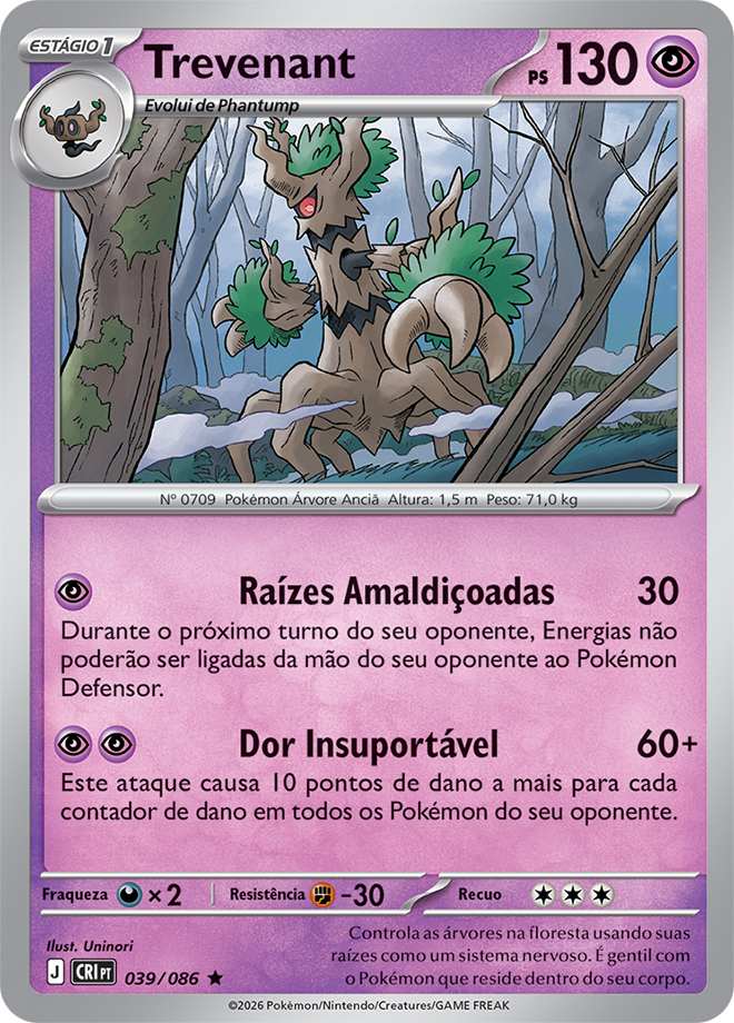 Trevenant - Pokémon TCG - MoxLand