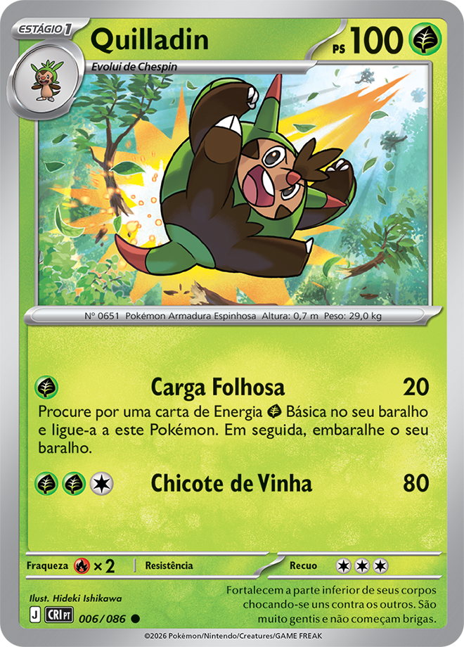 Quilladin - Pokémon TCG - MoxLand