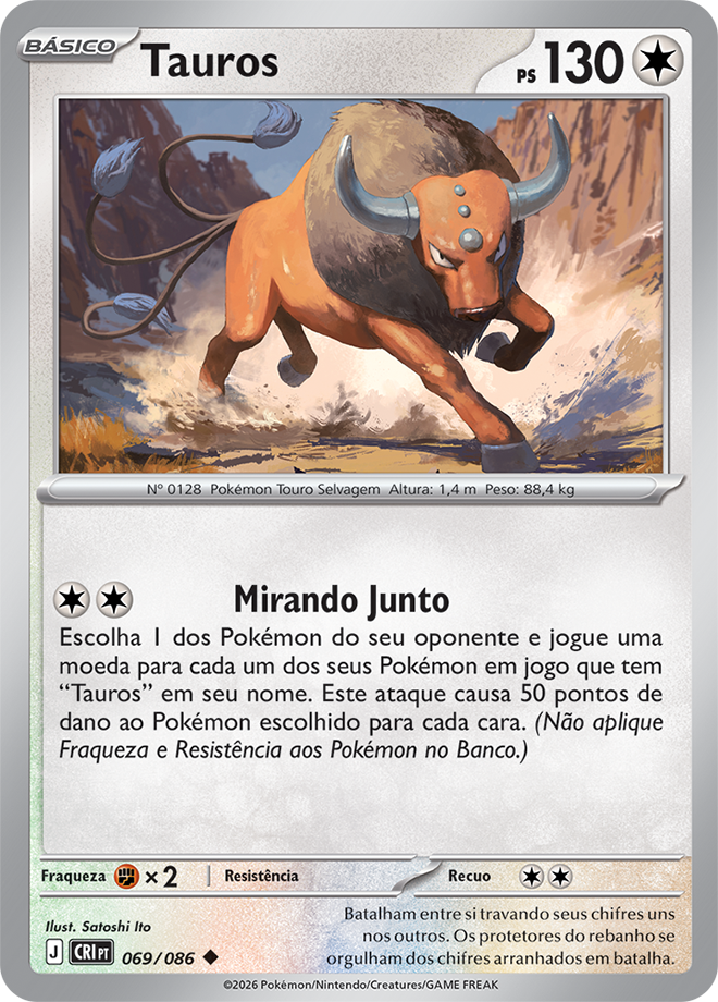 Tauros - Pokémon TCG - MoxLand