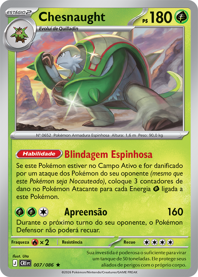Chesnaught - Pokémon TCG - MoxLand