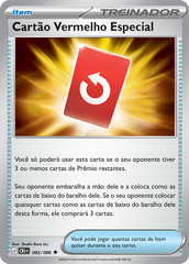 Cartão Vermelho Especial - Pokémon TCG - MoxLand