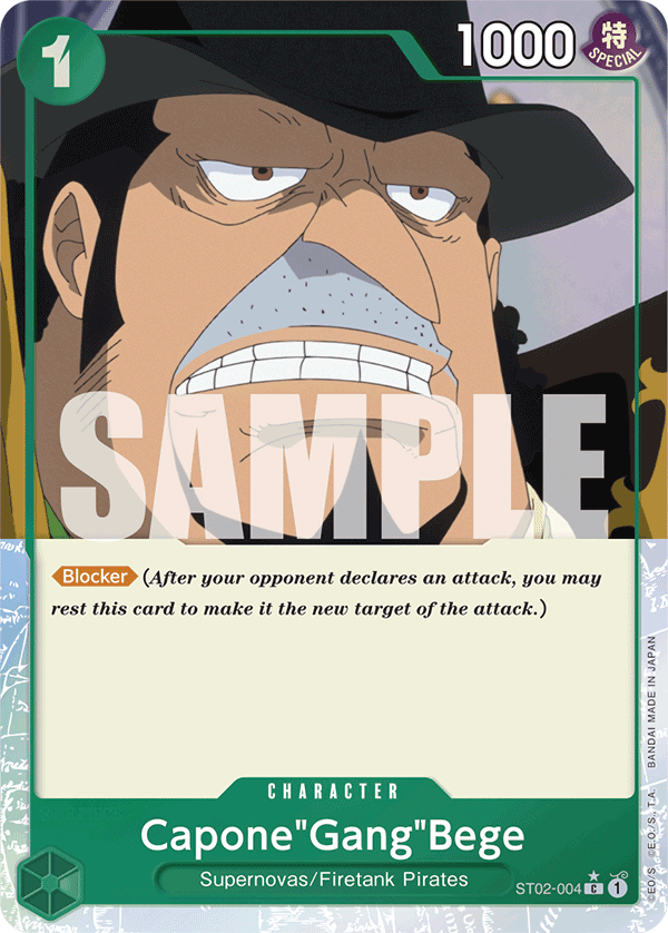 Capone"Gang"Bege - One Piece Card Game - MoxLand