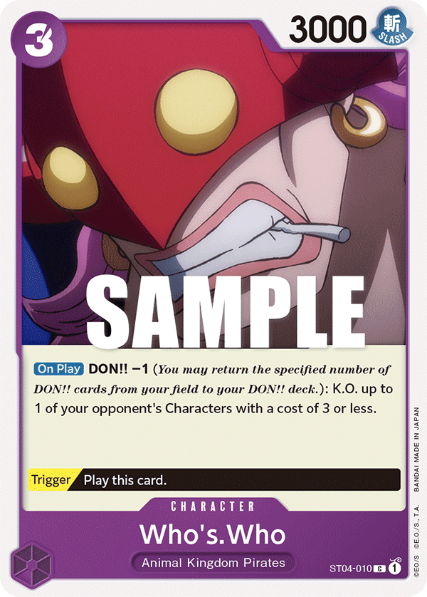 Who's.Who - One Piece Card Game - MoxLand