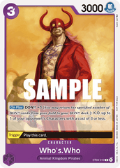 Who's.Who - One Piece Card Game - MoxLand