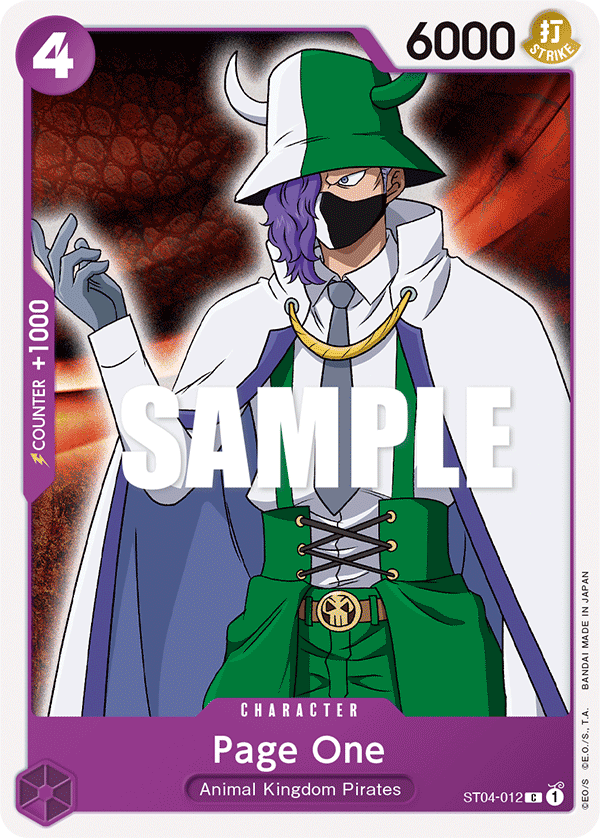 Page One - One Piece Card Game - MoxLand