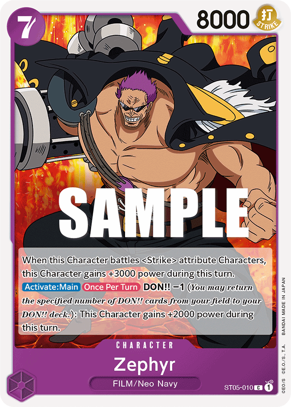 Zephyr - One Piece Card Game - MoxLand